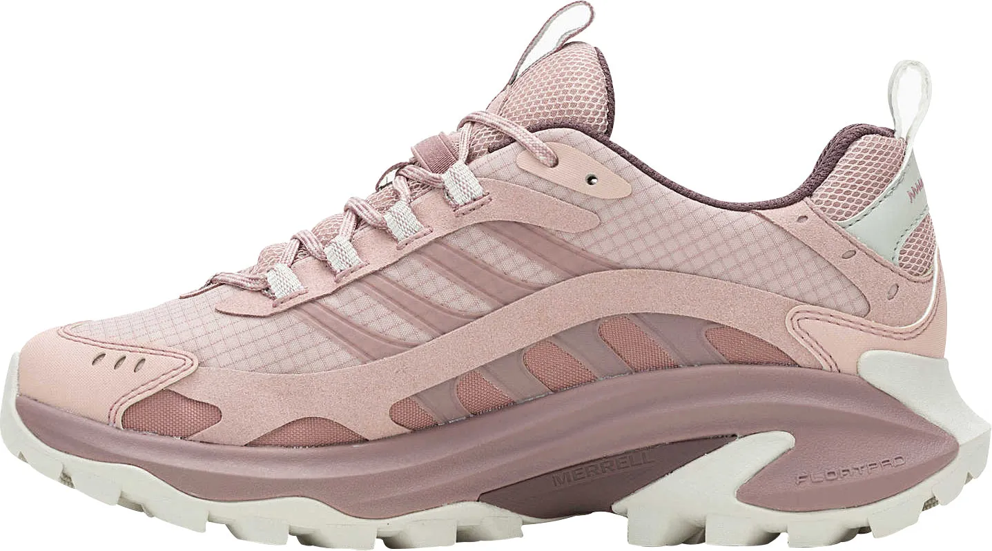Merrell Moab Speed 2 GORE-TEX Womens Walking Shoes - Pink Versatile Hiking Extreme Hike