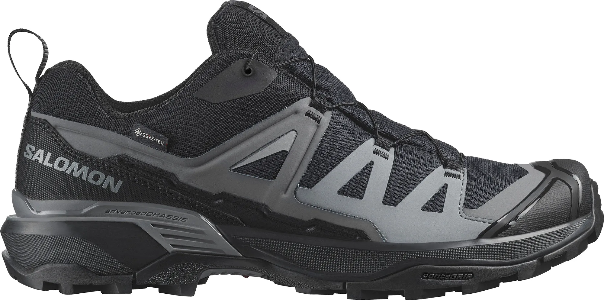 Trekking Style Salomon X Ultra 360 GORE-TEX Mens Walking Shoes - Black