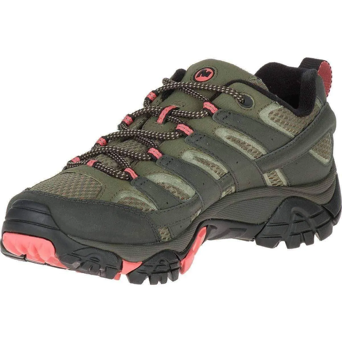 Merrell Moab 2 GORE-TEX Womens Walking Shoes - Green Stable Grip