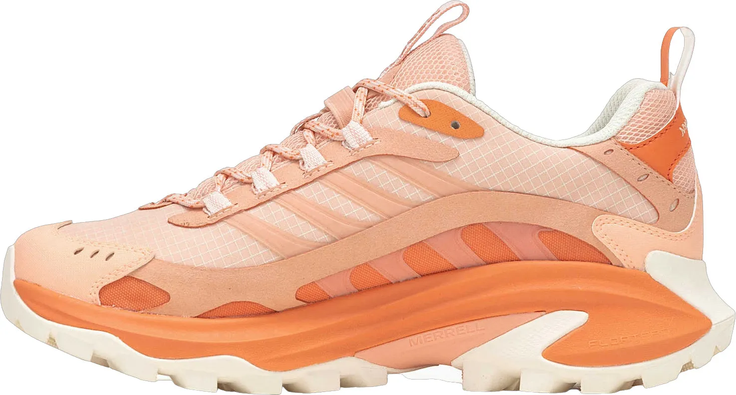 Merrell Moab Speed 2 GORE-TEX Womens Walking Shoes - Orange Easy adjustment