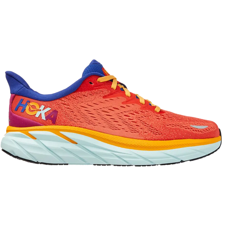 Women's Clifton 8 ST(ART) yellow shoes beginner runners' shoes