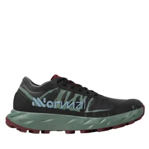 aerobic exercise shoe suitability NNormal Unisex Kerag Brut Trail Running Shoes in Red/Green AW25