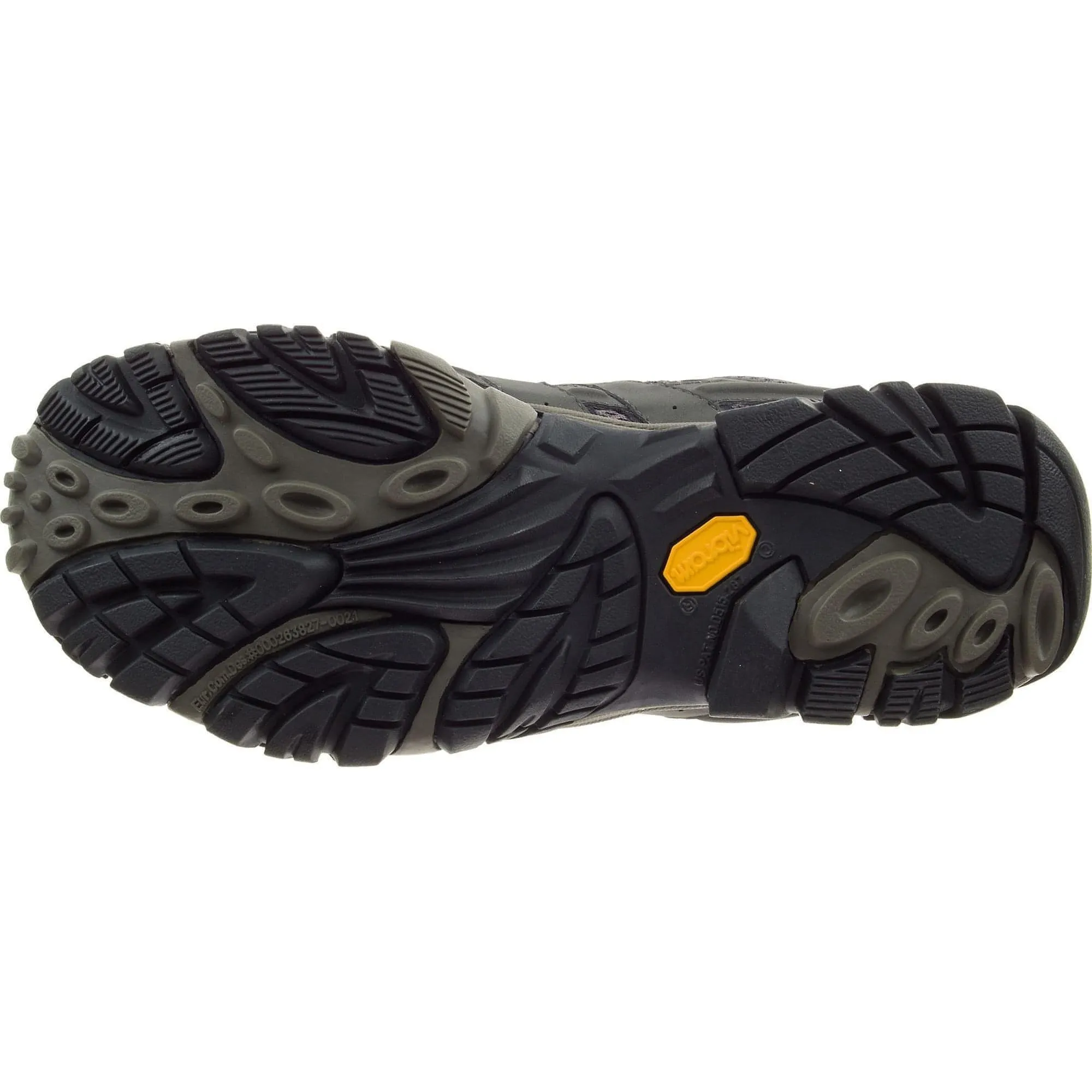 Merrell Moab 2 Mid GORE-TEX Mens Walking Boots - Grey Protection For Feet wet conditions