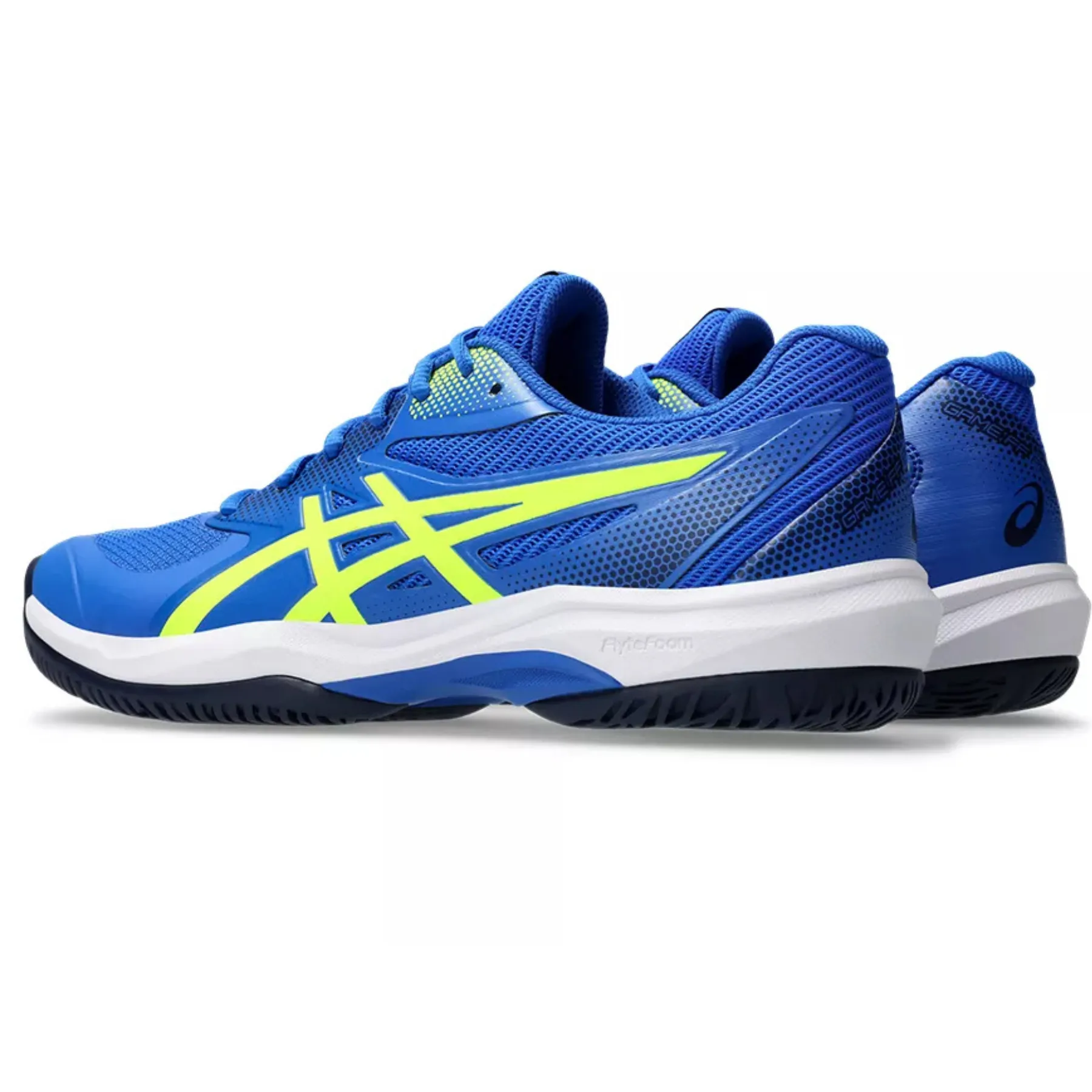 Asics Game FF Pickleball Shoes - Illusion Blue / Safety Yellow Unisex style