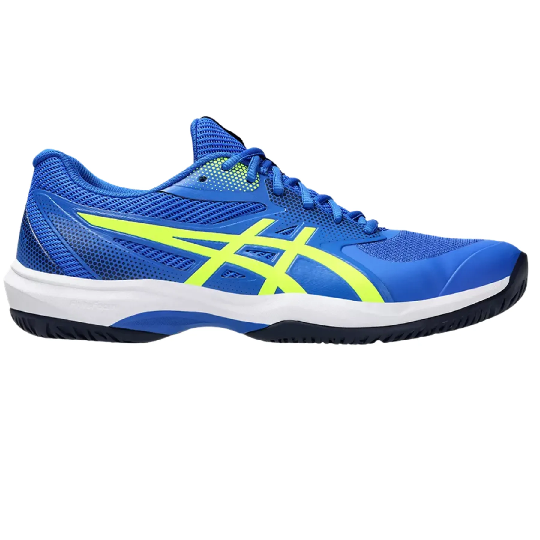 Asics Game FF Pickleball Shoes - Illusion Blue / Safety Yellow Indoor Court