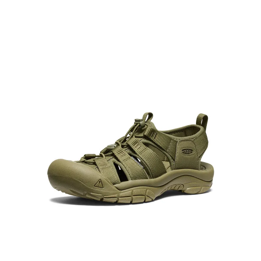 Cushion Support Men's Newport H2 Sandal  |  Monochrome/Olive Drab