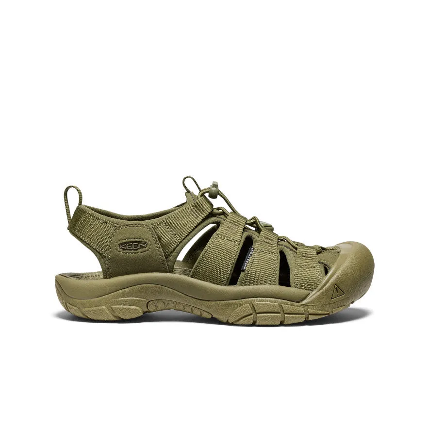 Secure Wrap Men's Newport H2 Sandal  |  Monochrome/Olive Drab