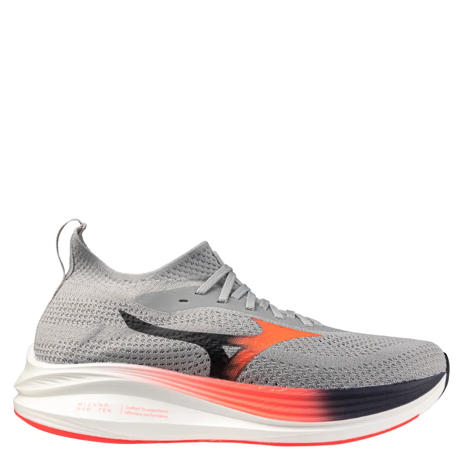 weekend - runner Mizuno Men's Neo Zen Running Shoes in Harbour Mist/Fiery Coral 2/Baritone Blue AW25