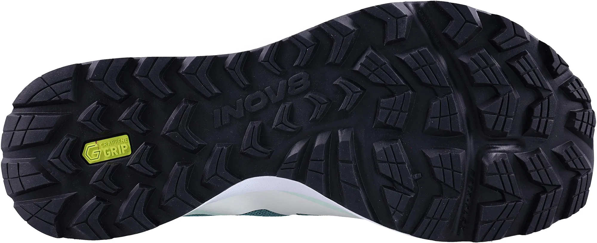 Support Layer Soft lining offers a smooth feel during active wear Inov8 TrailFly Zero Womens Trail Running Shoes - Green