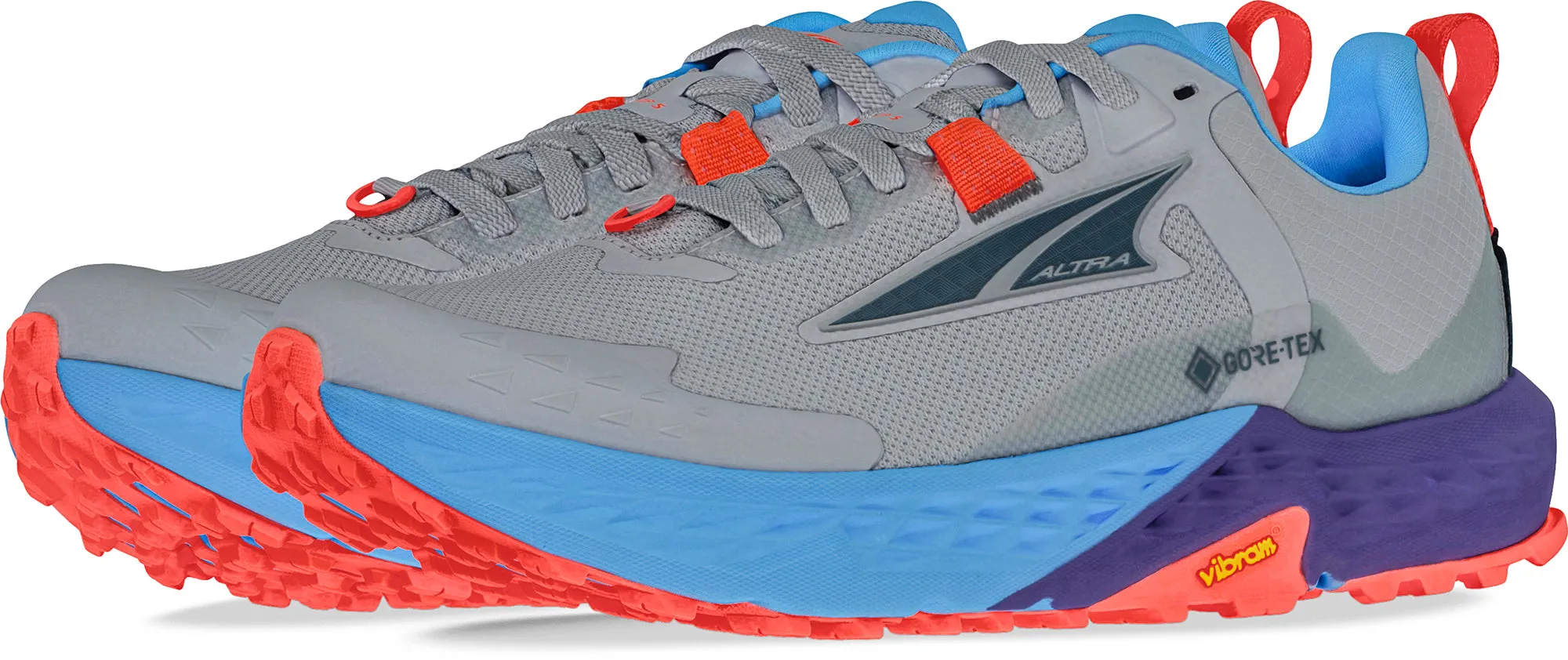 Altra Timp 5 GORE-TEX Womens Trail Running Shoes - Grey Peak Motion