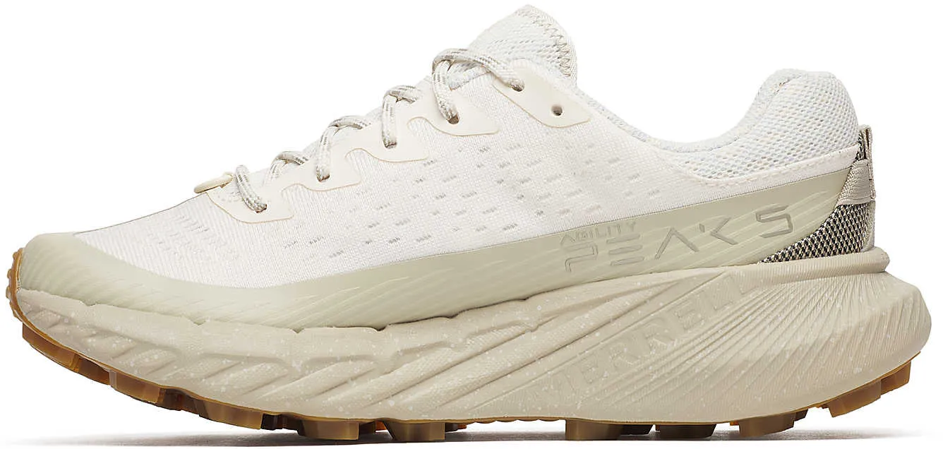 Merrell Agility Peak 5 Womens Trail Running Shoes - Cream Motion Response Compact Cushion