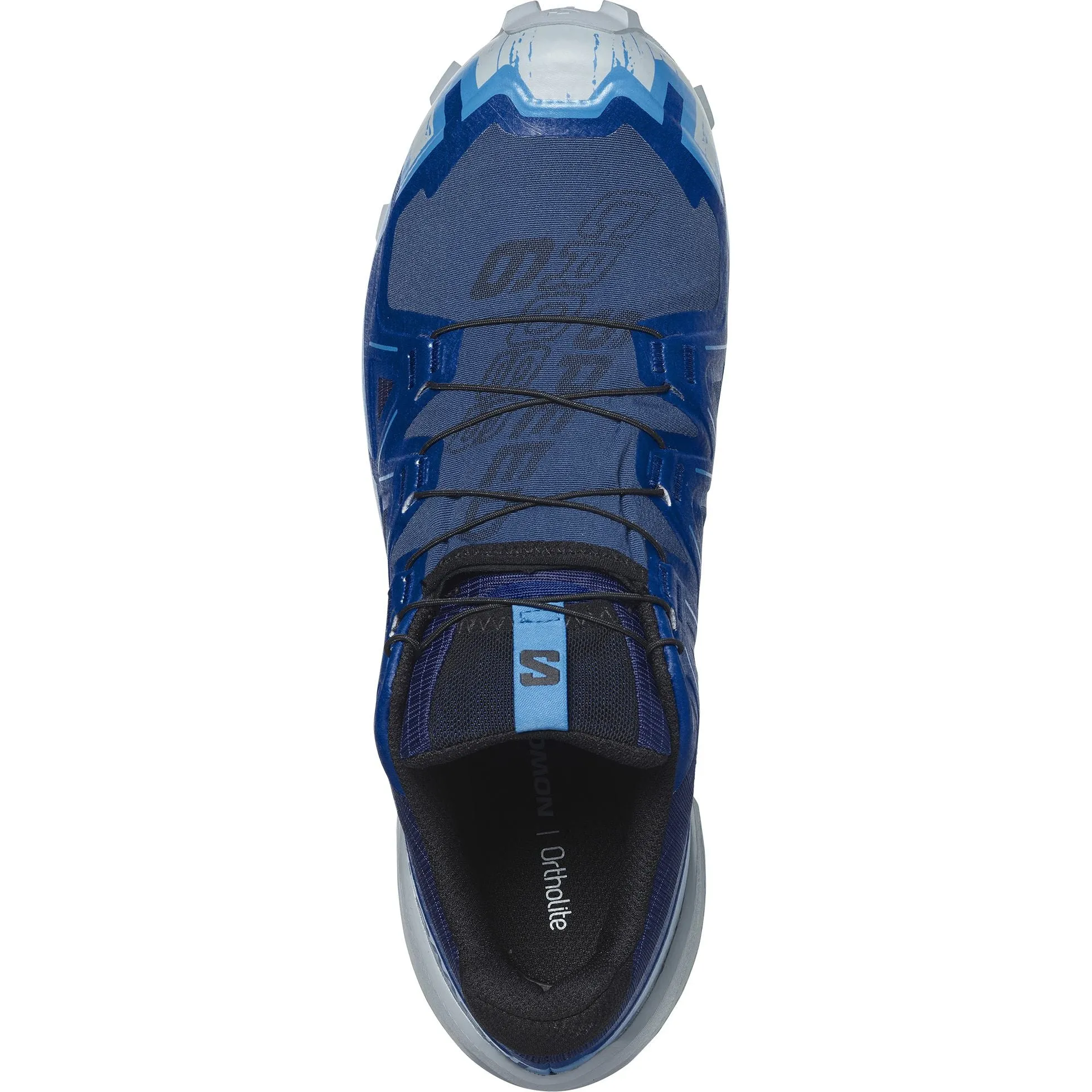 Salomon Speedcross 6 GORE-TEX Mens Trail Running Shoes - Blue Cushion system Pivot Ready