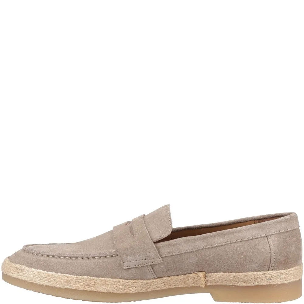 Taupe Laurence Loafers Banker Shoes Adjustable