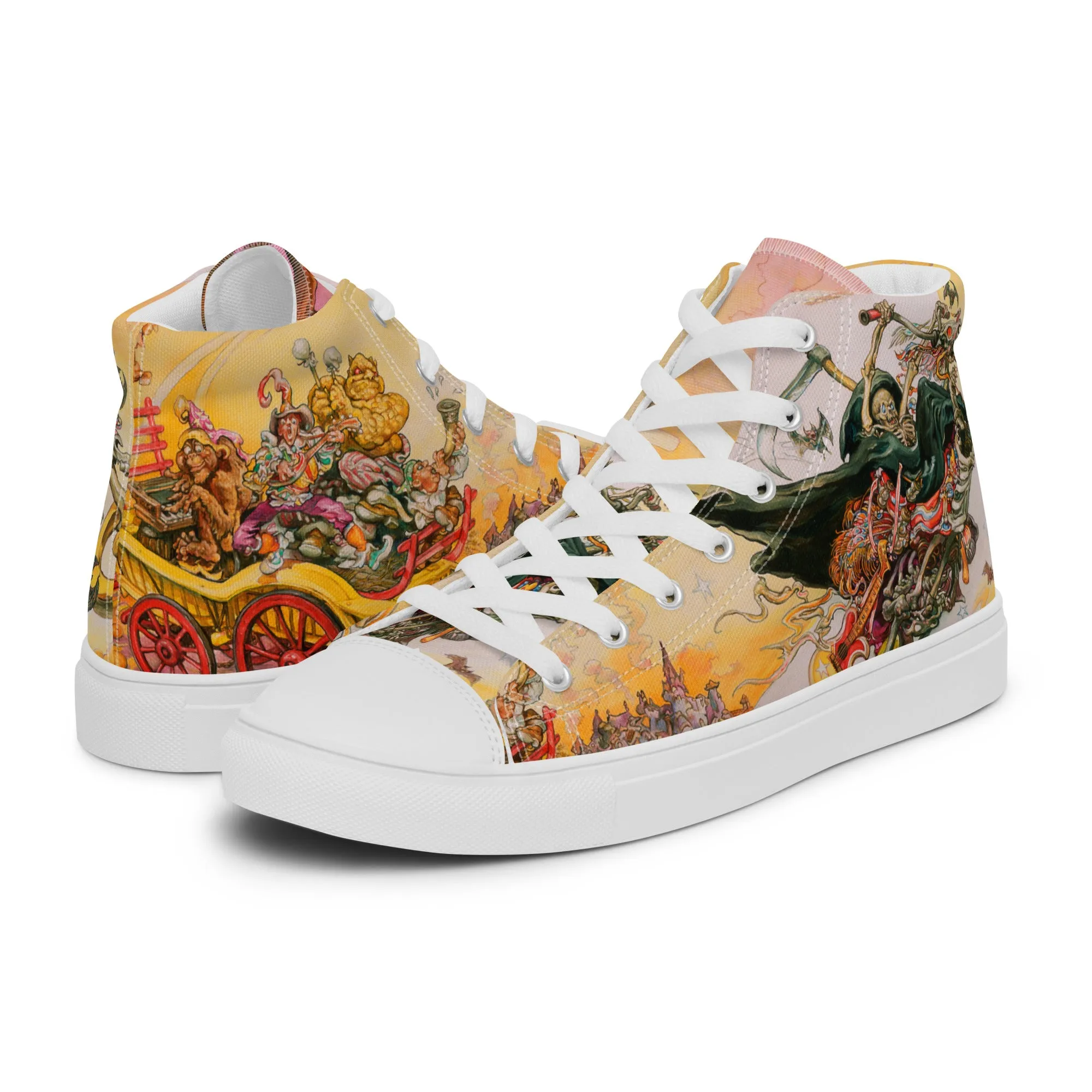 Soul Music Women??s high top canvas shoes - Free Shipping *US SIZES SHOWN! USE CHART! Gym Use Soft Footbed