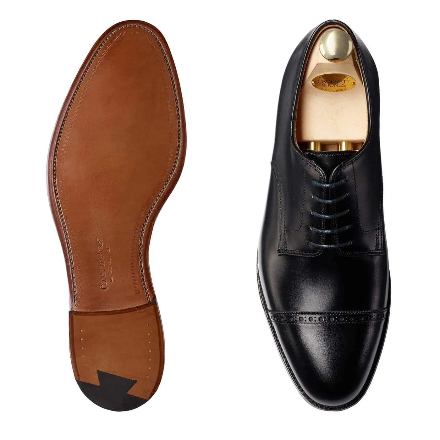 Draycott 2 Black Calf Wide toe box Flexible Fit