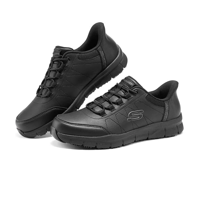 Effortless Walking Fit Comfort Ready Shoes SLIP-INS: NAMPA - 200293/BLK