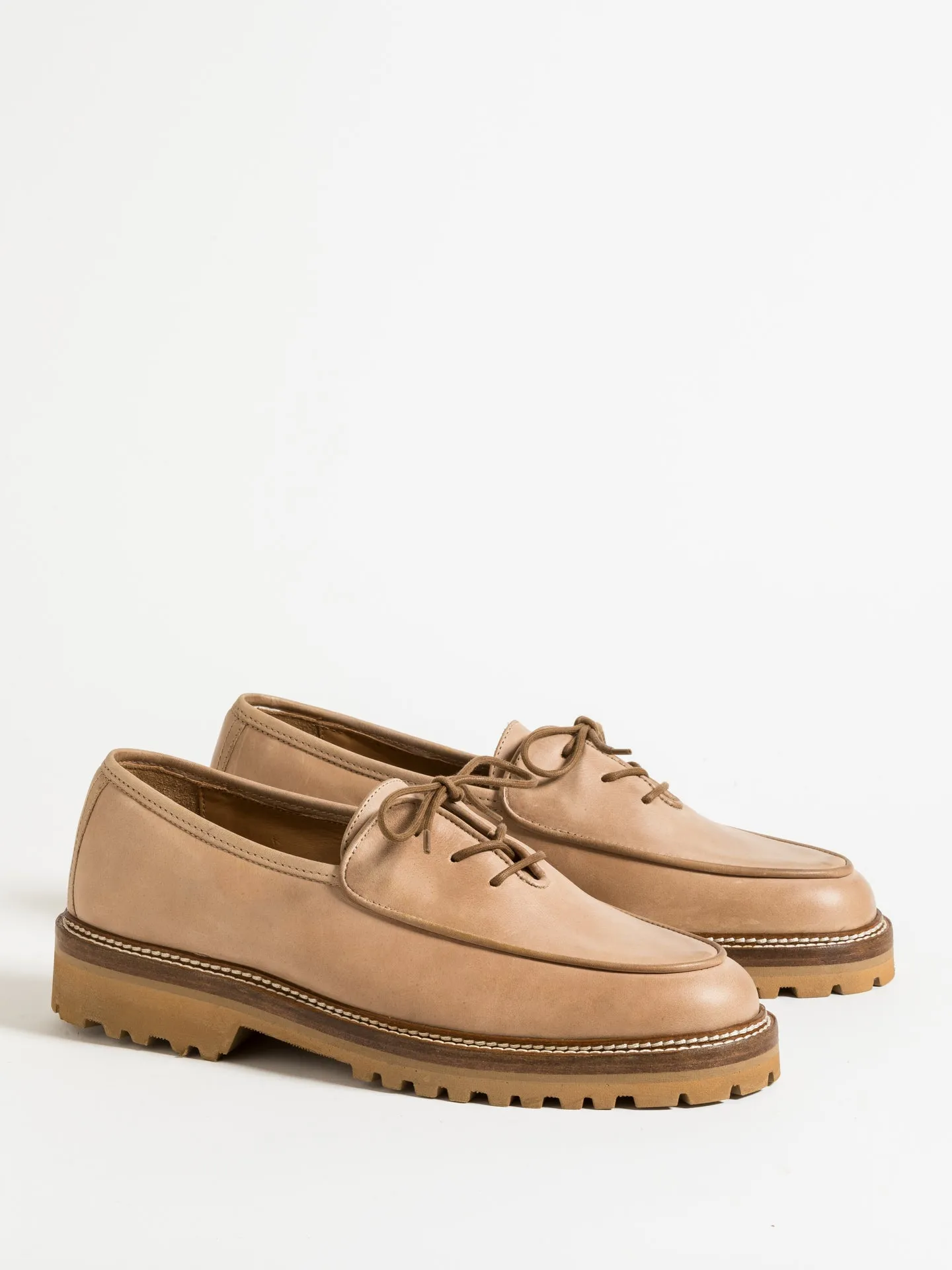 Thick sole FLEURUS NATURAL OILED