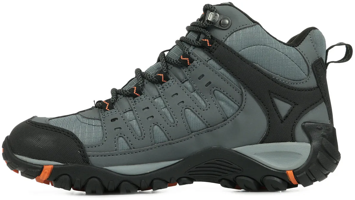 Trail Toughness Versatile Merrell Accentor Sport Mid GORE-TEX Mens Walking Boots - Grey