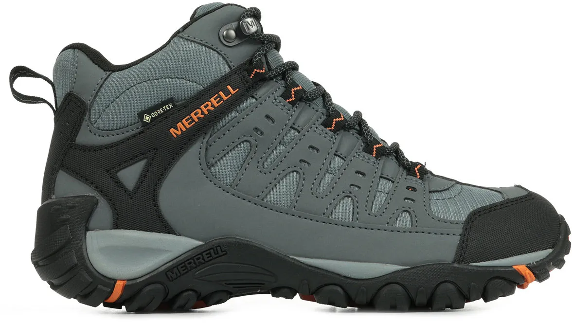 Merrell Accentor Sport Mid GORE-TEX Mens Walking Boots - Grey Flexible Movement