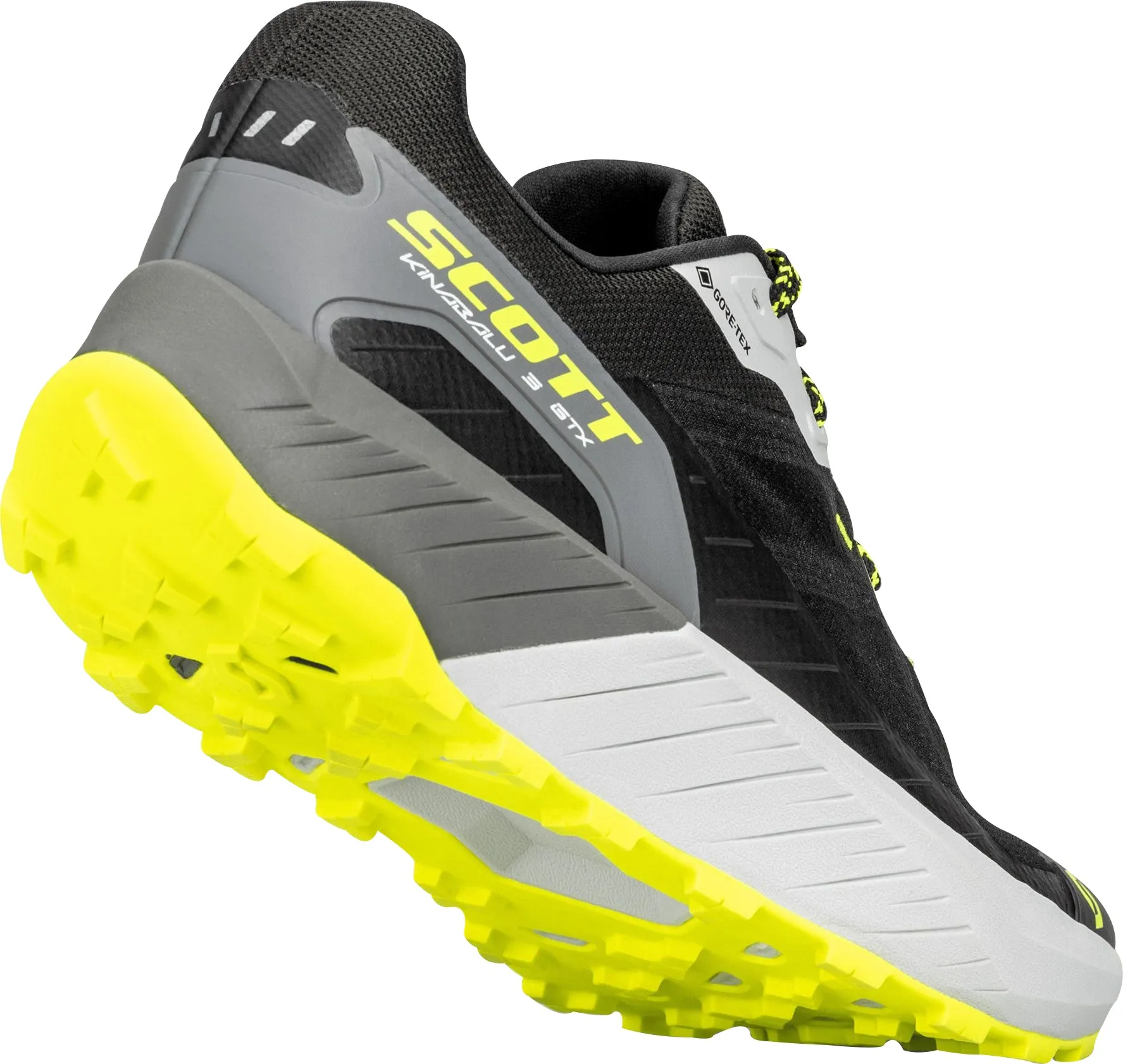 Support Zone Active Comfort Scott Kinabalu 3 GORE-TEX Mens Trail Running Shoes - Black