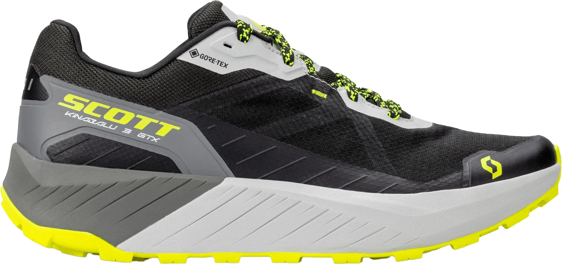 Scott Kinabalu 3 GORE-TEX Mens Trail Running Shoes - Black Insole provides step-in comfort right away