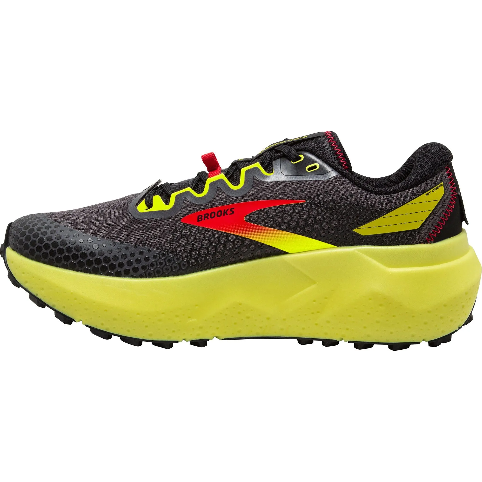 Brooks Caldera 6 Mens Trail Running Shoes - Black Slip On