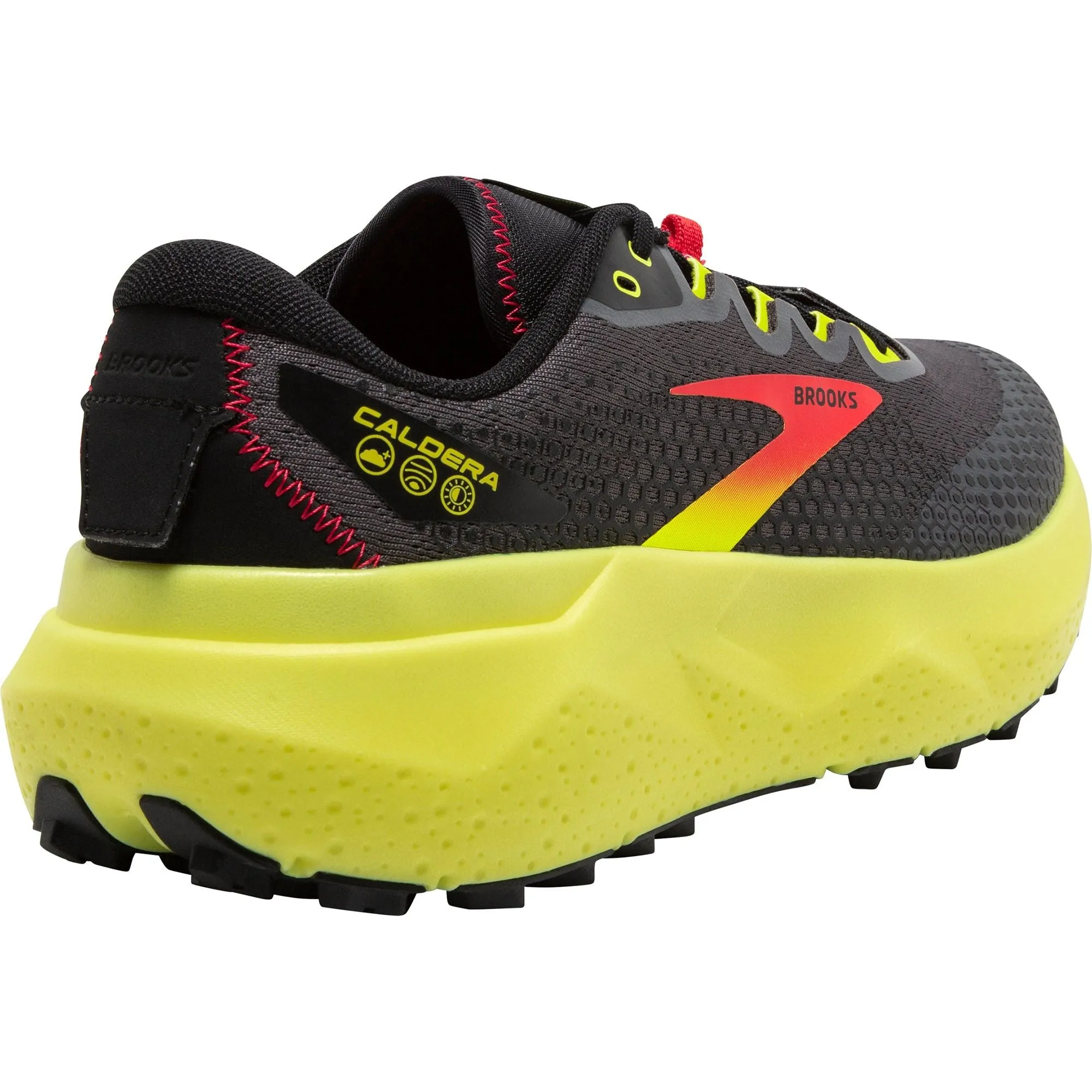 Brooks Caldera 6 Mens Trail Running Shoes - Black Core Balance