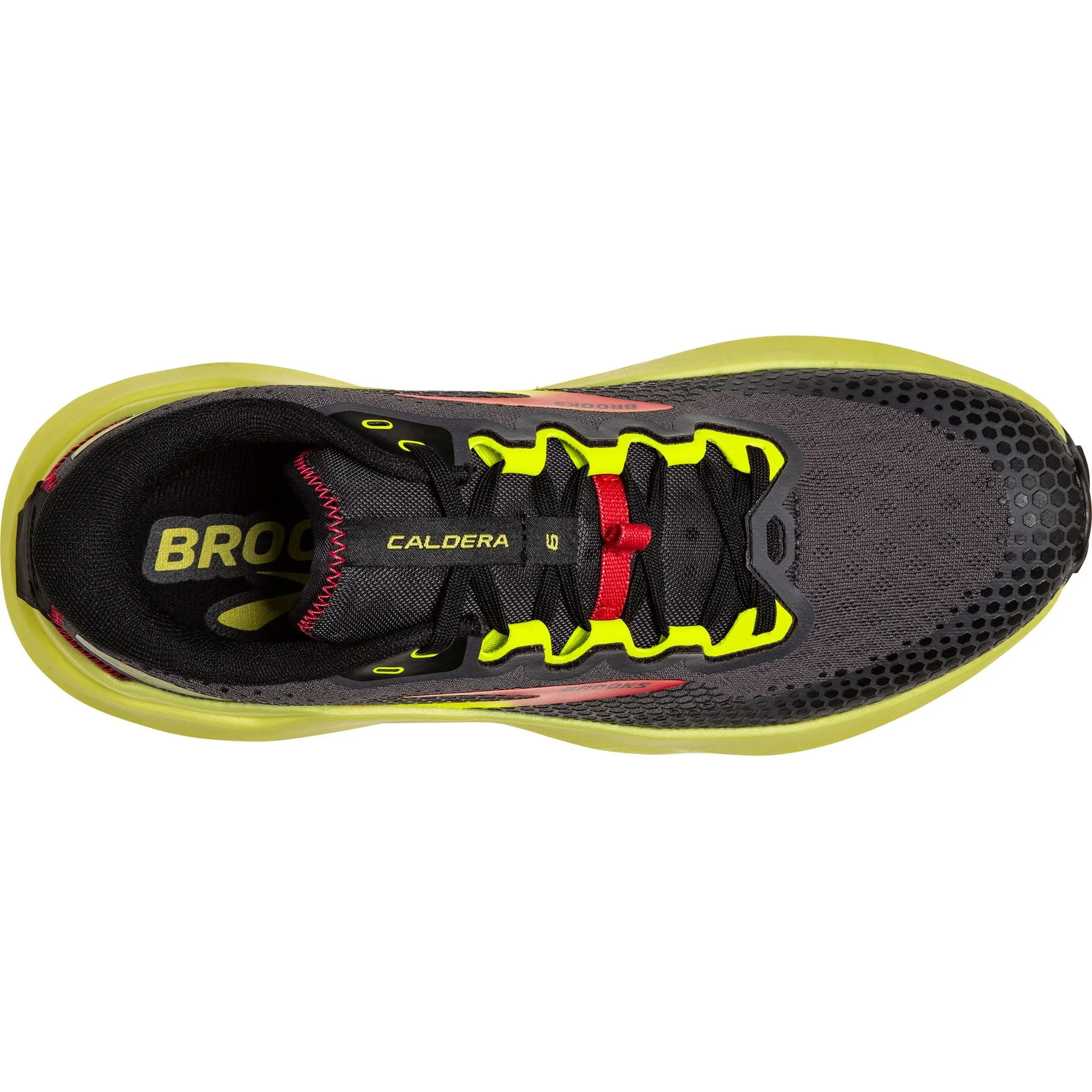 Travel Friendly Precision engineered Brooks Caldera 6 Mens Trail Running Shoes - Black