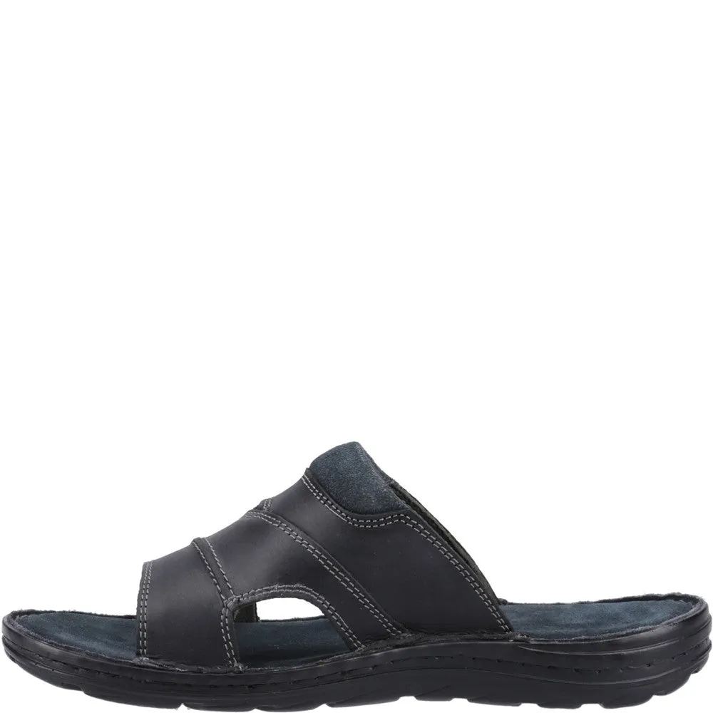 All-day Walking Shoes Black Archer Mule Sandals