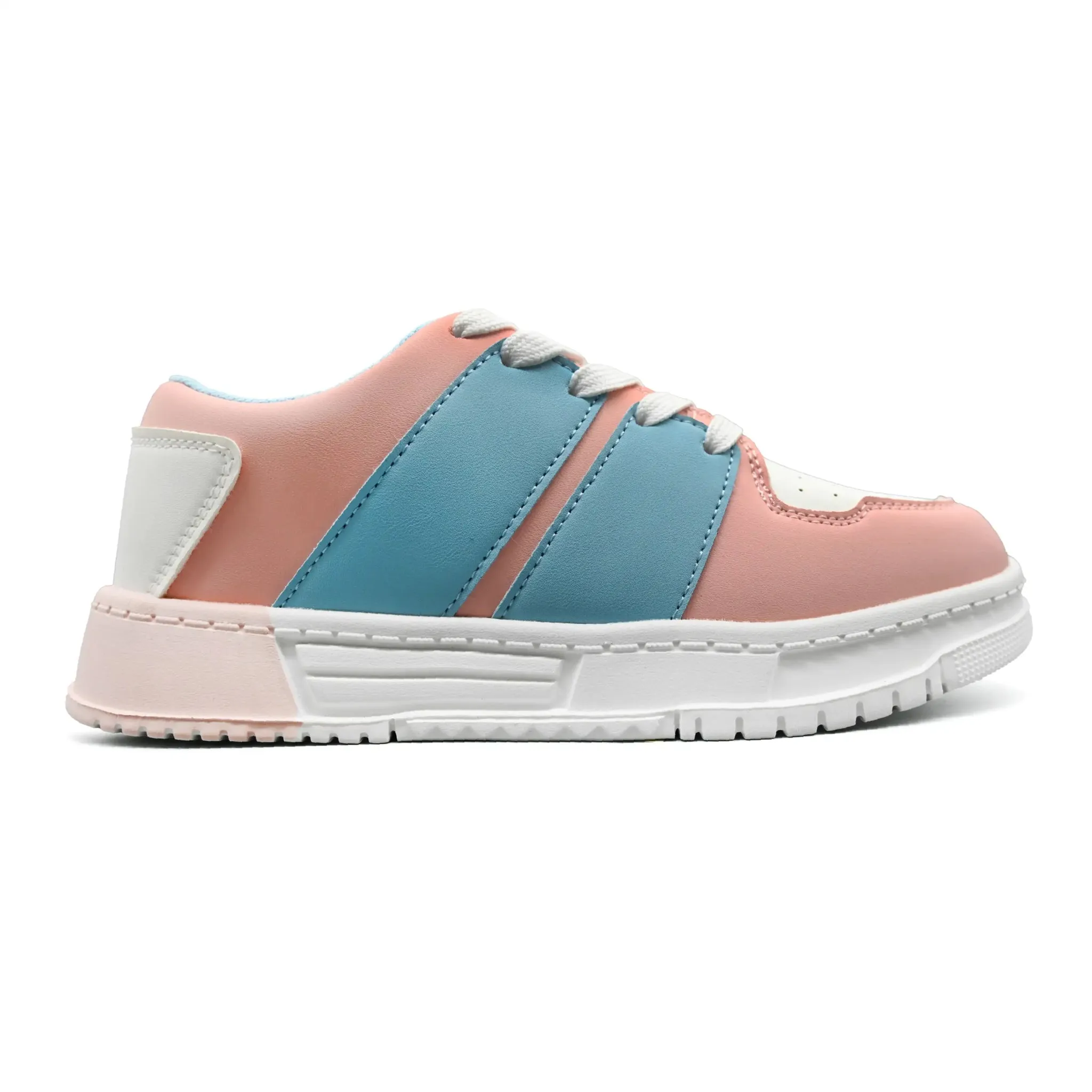Breath Fresh Buggies Austin Kids Shoes - Pink/White