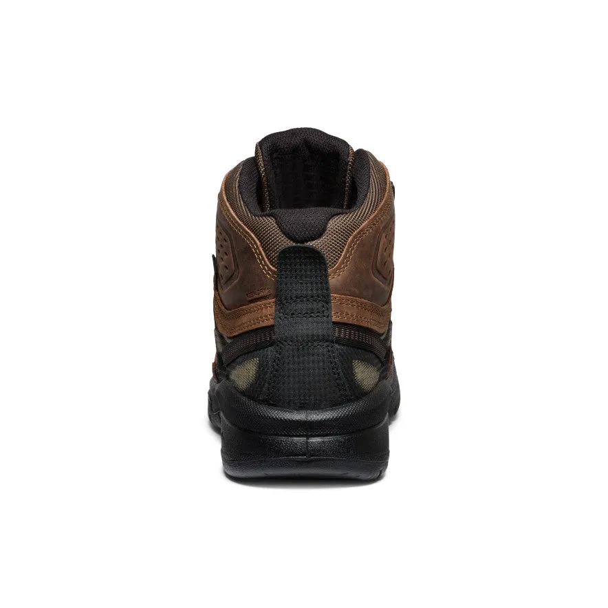 Men's Targhee IV Waterproof Work Boot (Carbon Toe)  |  Dark Earth/Black Walking Season Ease