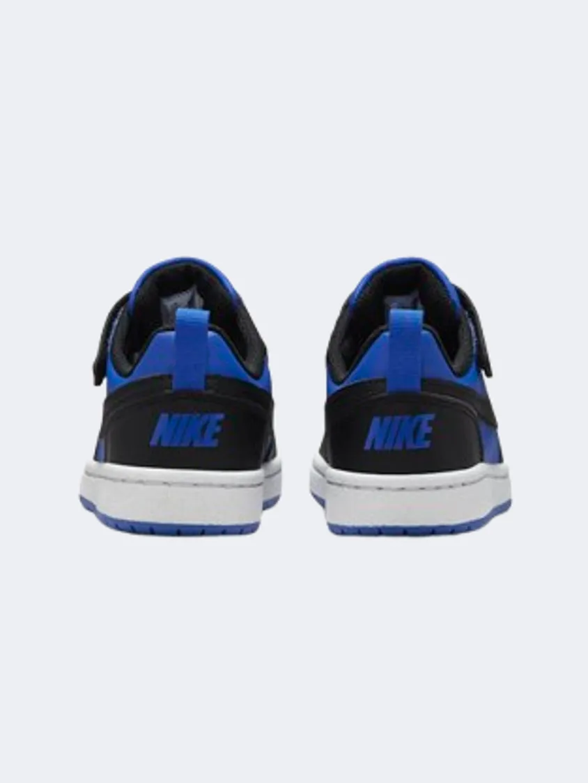 Weekend Casual Nike Court Borough Recraft Ps-Boys Lifestyle Shoes Game Royal/Black