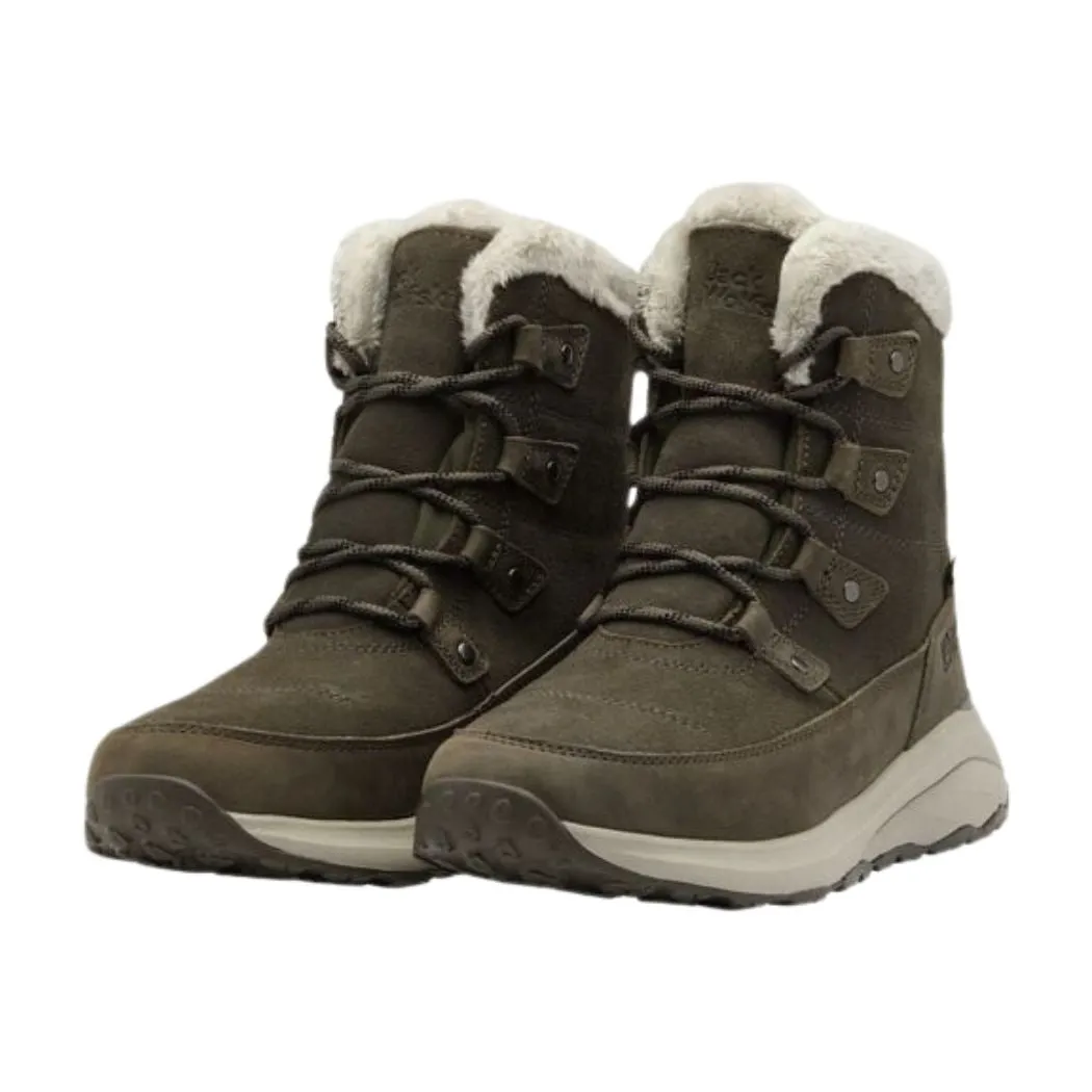Comfort footbed Clean White jack wolfskin Dromoventure Texapore High Women's Waterproof Winter Shoes