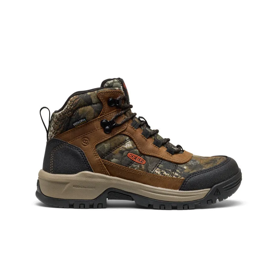 Women's Skokie Waterproof Work Boot (Soft Toe)  |  Camo/Black Health Goals Comfort Ready