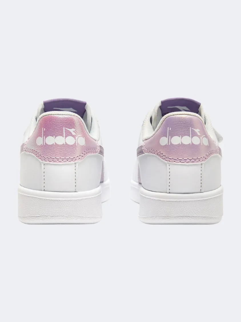 Royal Mood Travel Must Diadora Game Ps-Girls Lifestyle Shoes White/Light Violet