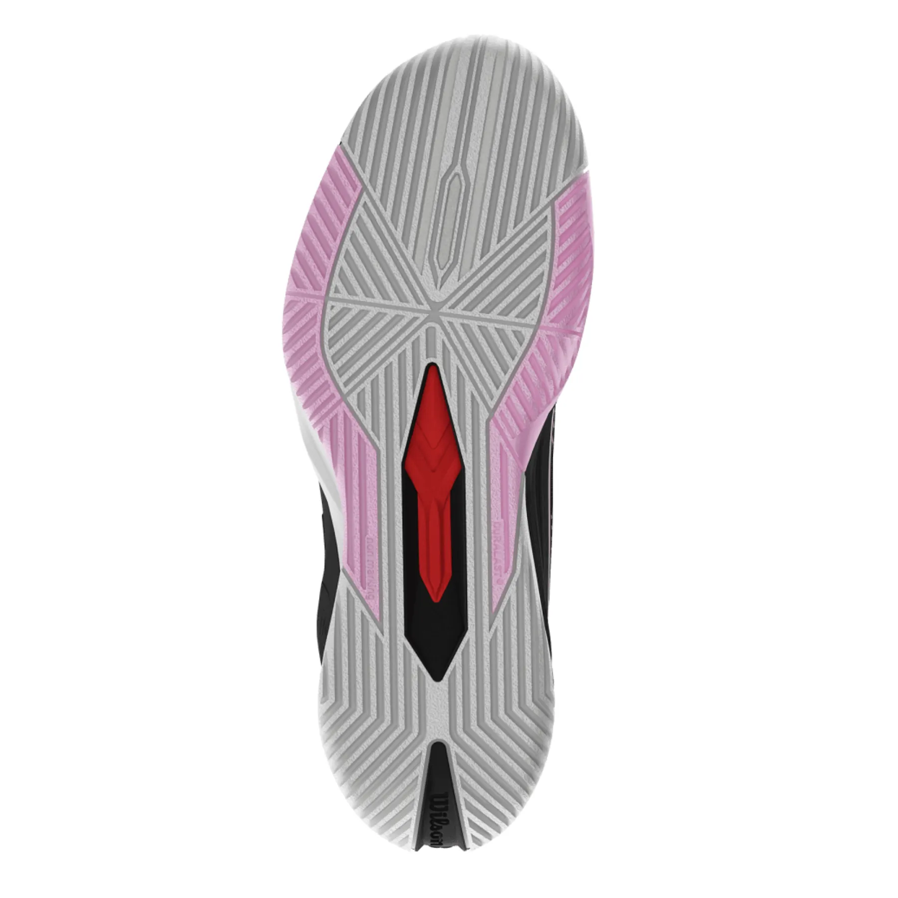 Wilson Rush Pro 4.5 Women Tennis Shoes - Black/Black/Pirouette Running Style Versatile Design