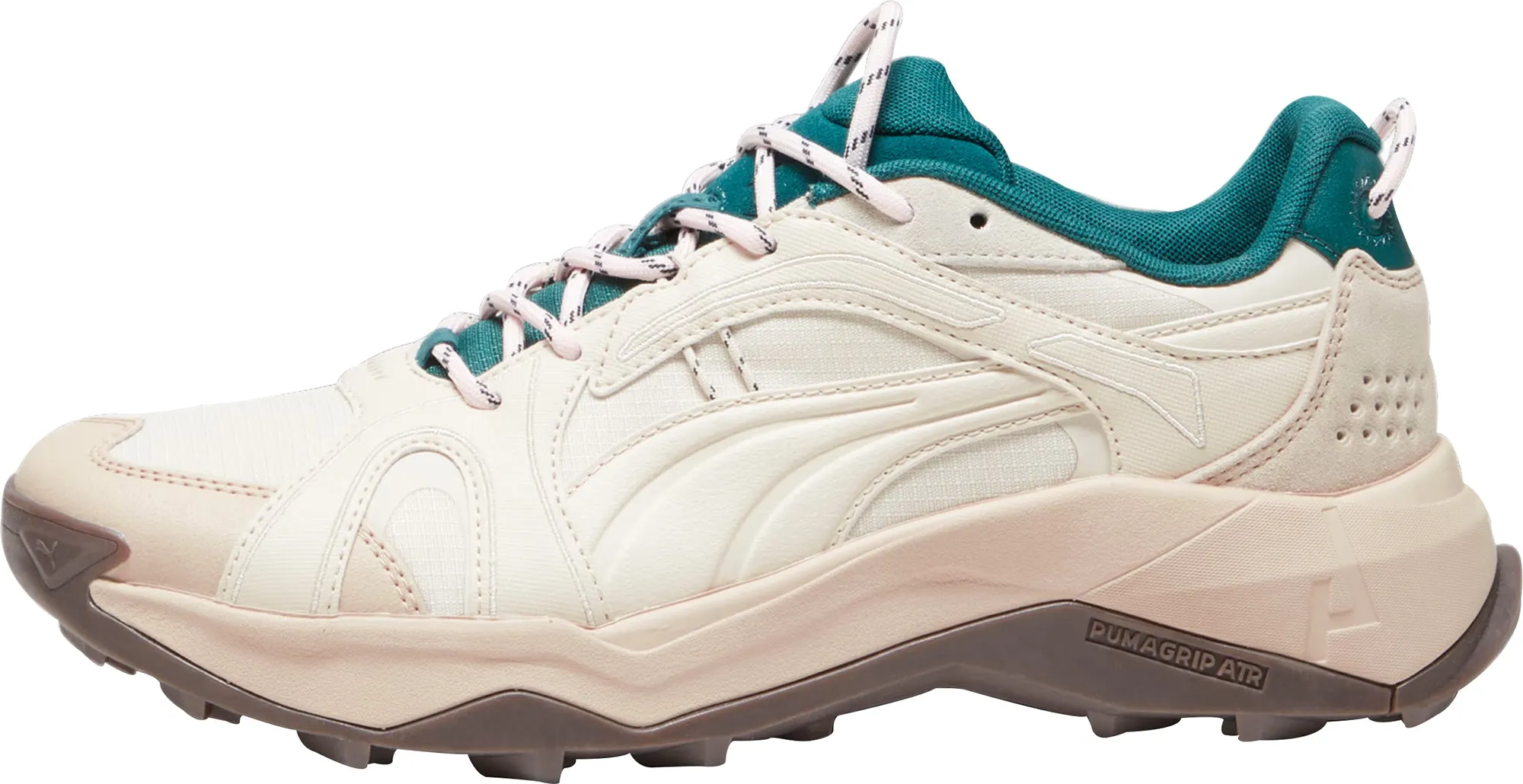 Puma Explore Nitro SPS Mens Walking Shoes - Cream Trekking Trip Stable Boots