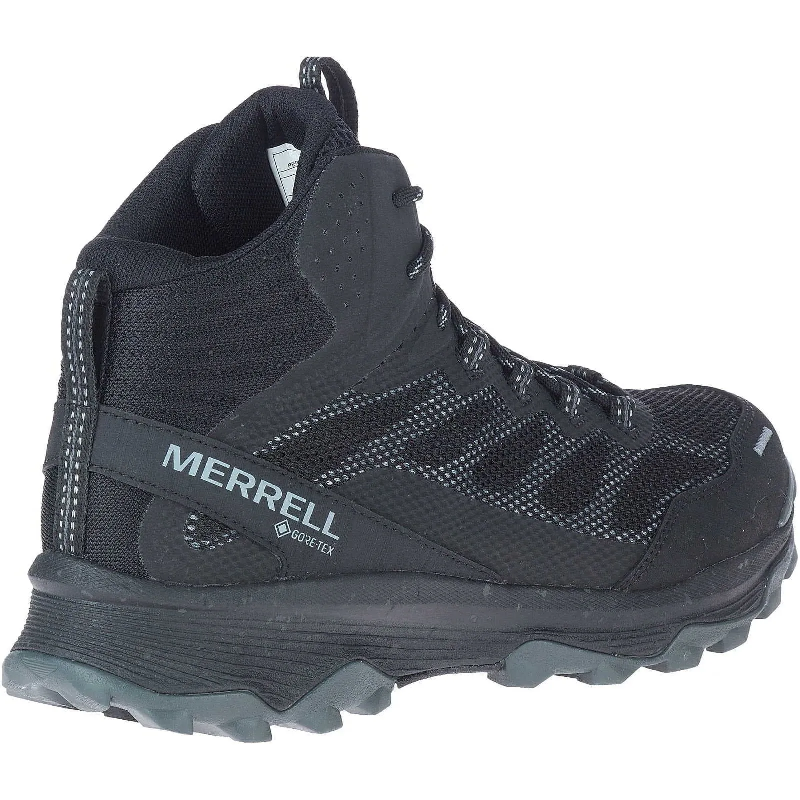 Performance Design Bush Walking Merrell Speed Strike Mid GORE-TEX Mens Walking Boots - Black