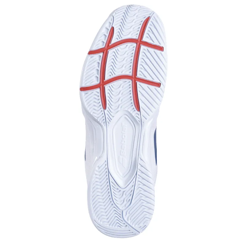 Urban Life Active Lifestyle Babolat SFX3 All Court Men Tennis Shoes - White/Estate Blue