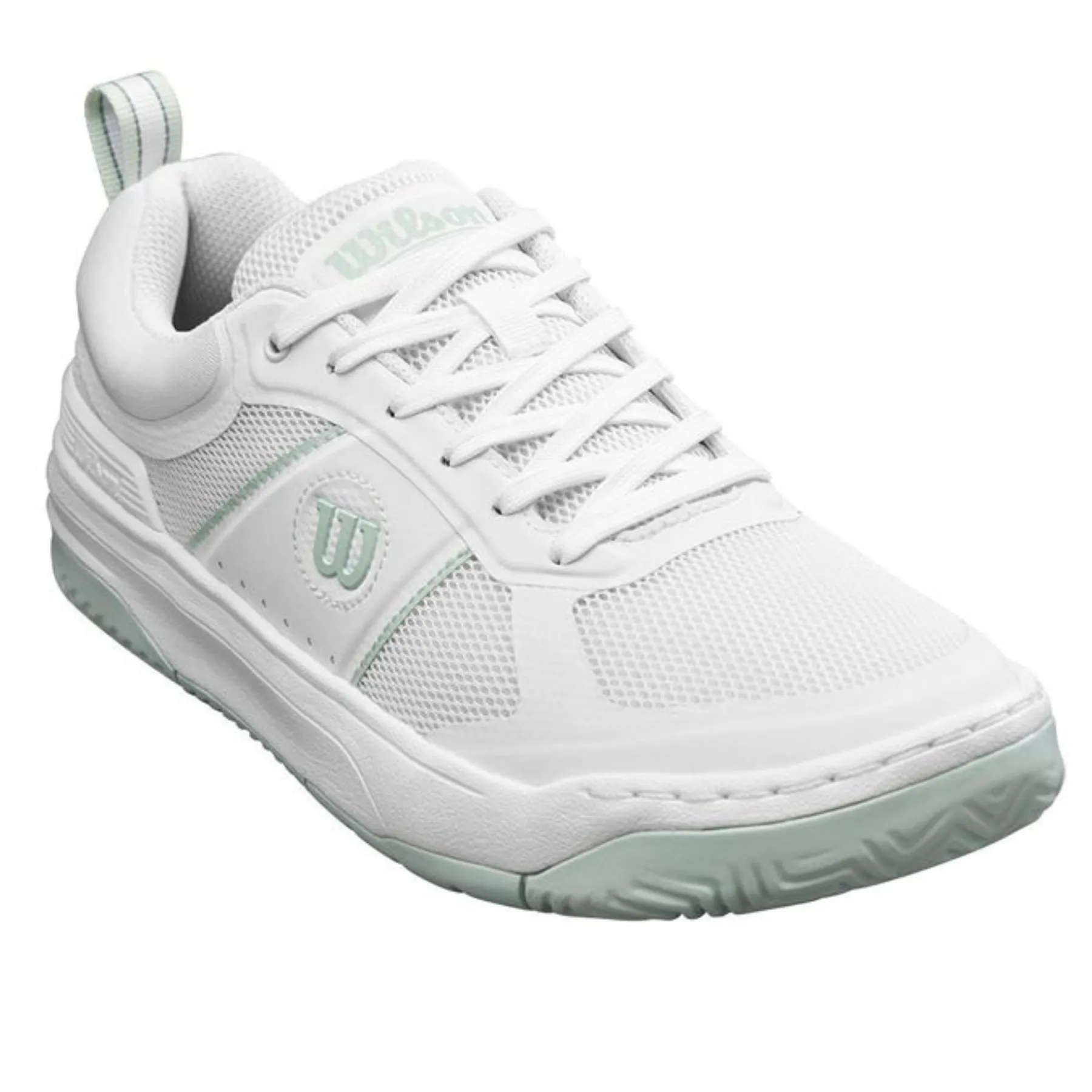 Sport Comfort Street Comfort Wilson Pickle Pro Womens Pickleball Shoe - White/White/Surf Spray