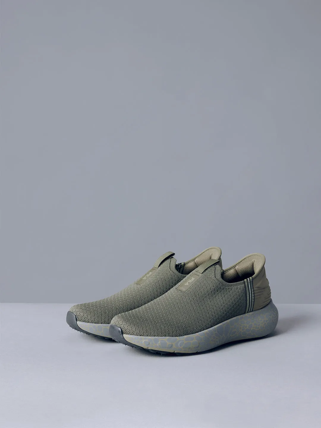 Fila MEN OLIVE EASE MARBLE Shoes High Arch