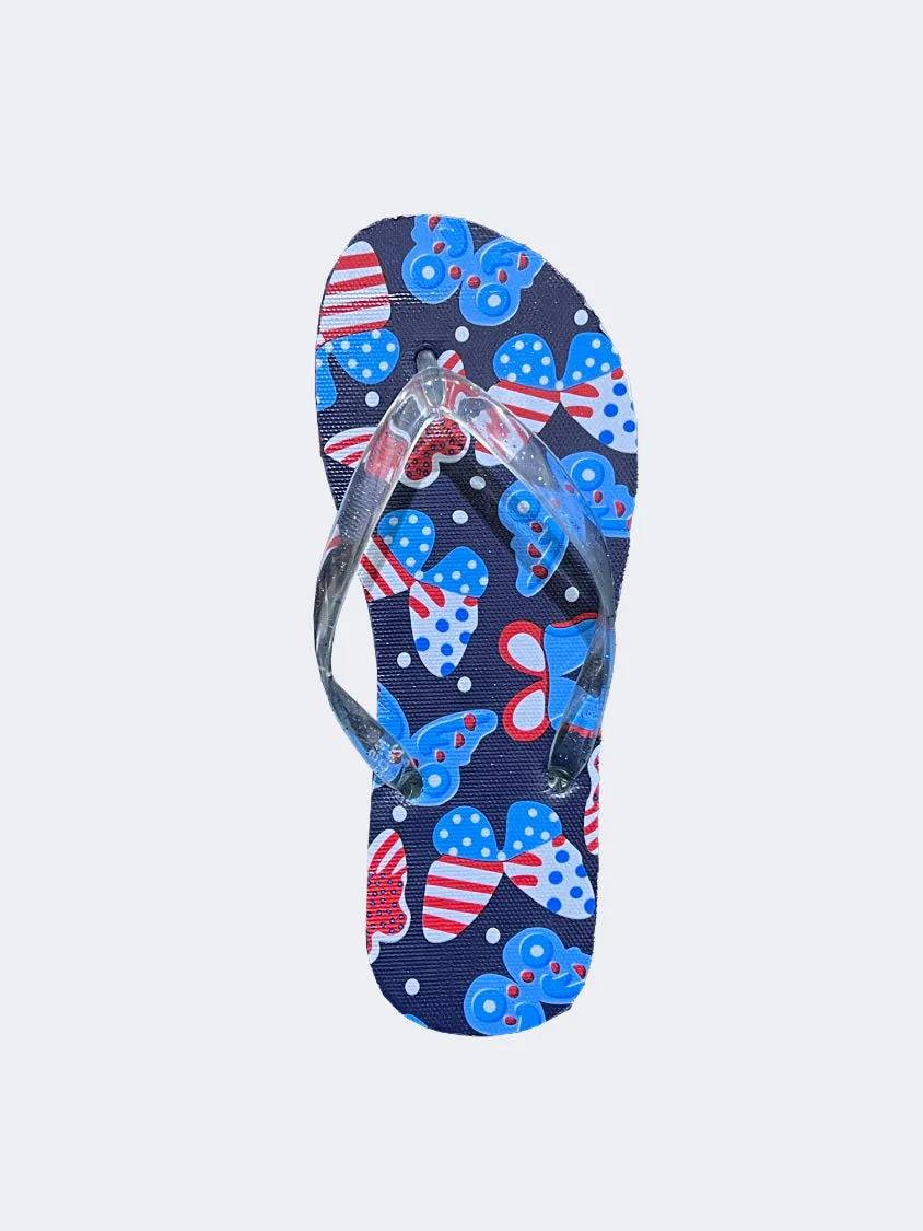 Oil And Gaz Sheet Kids Beach Slippers Multicolor Hero Mode