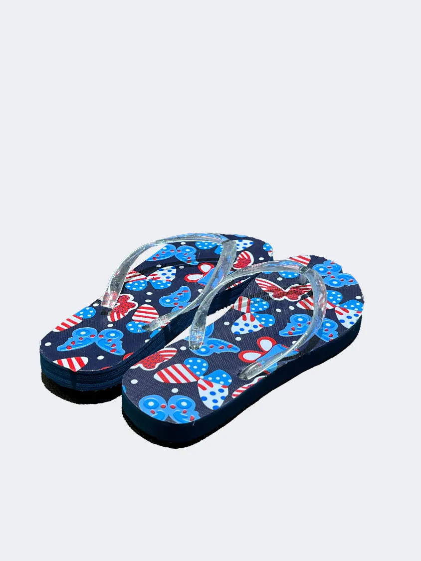 Oil And Gaz Sheet Kids Beach Slippers Multicolor Fashionable Wide toe box