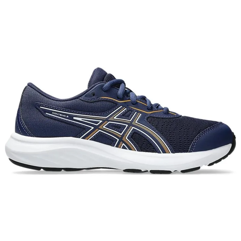 ASICS Contend 9 GS Kids Running Shoes Impact Zone orthotic - friendly - design - compatibility shoes