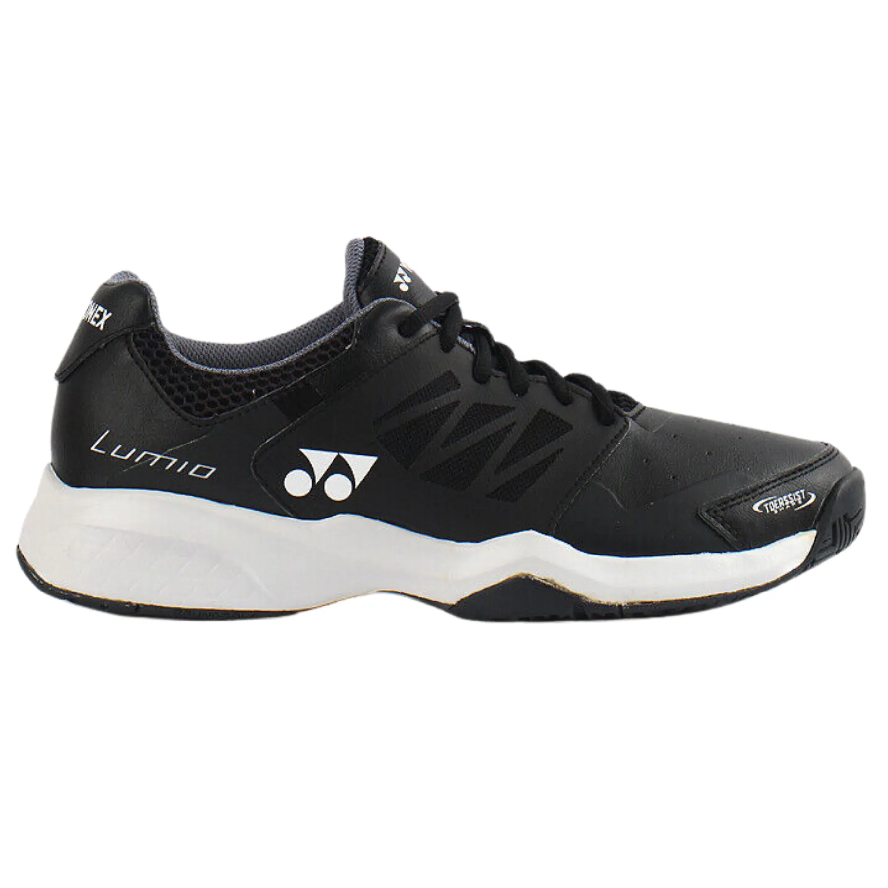 Yonex Lumio 3 All Court Mens Tennis Shoes 2023 - Black Streamlined Fit Busy Commuters