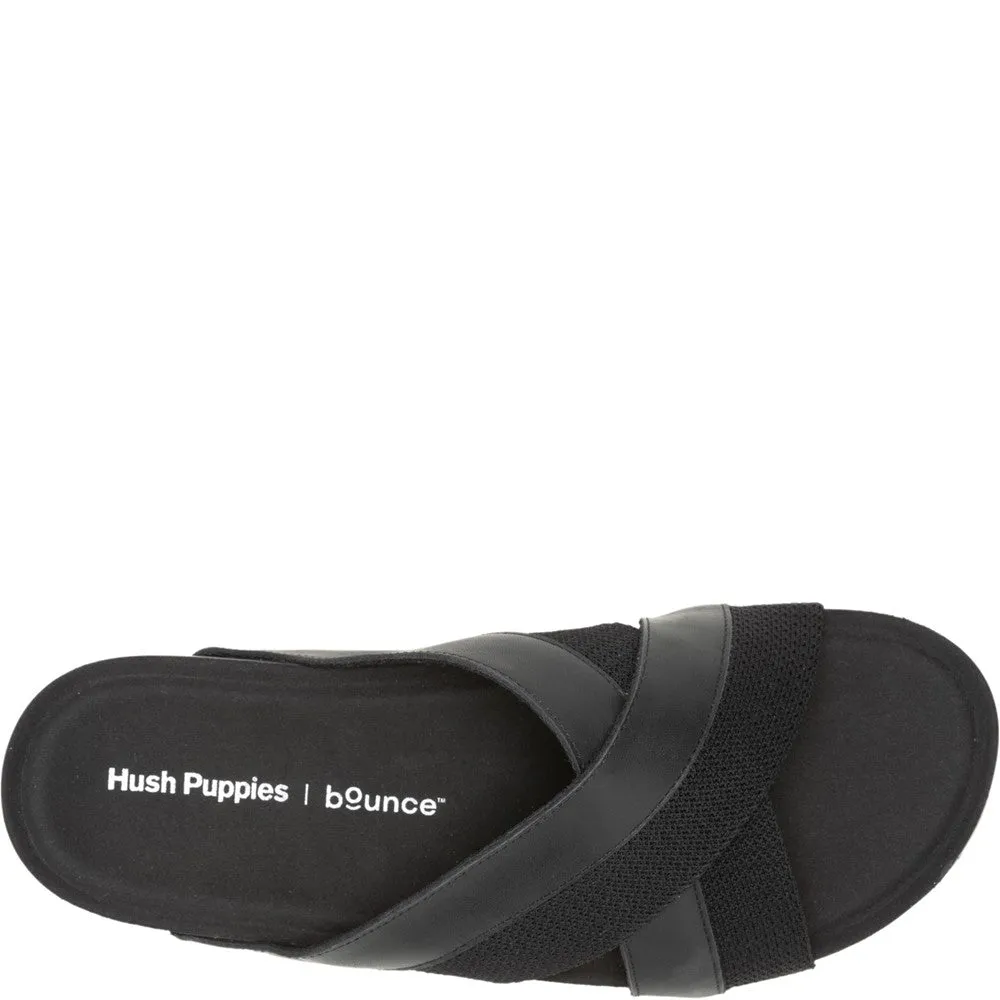 Street Trend Black Merritt Slide Sandals