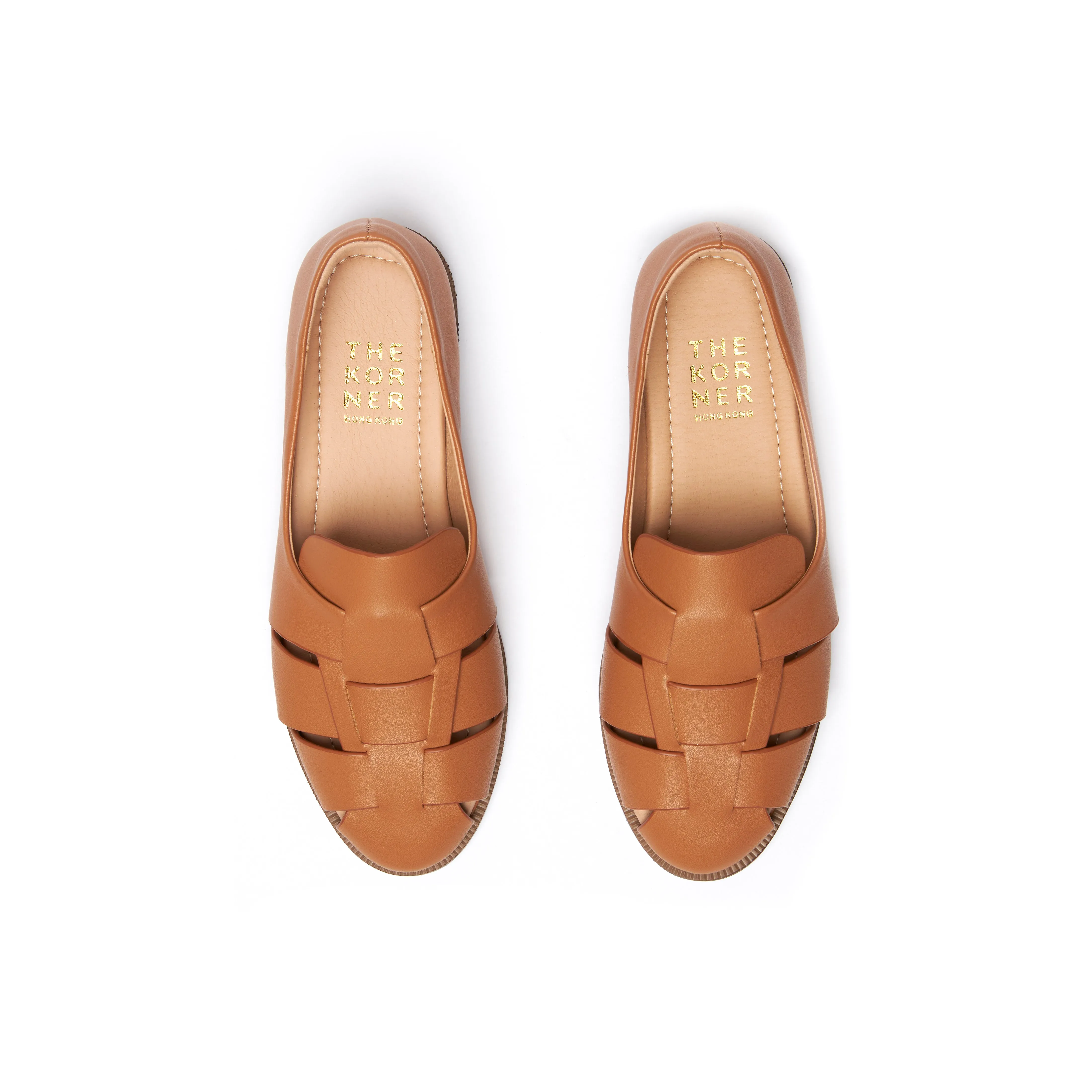 Kris Leather Loafers - Khaki ( KHK ) All-day Walking Shoes