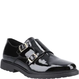 Black Patent Verity Monk Shoes Bright Pace Cool Pace
