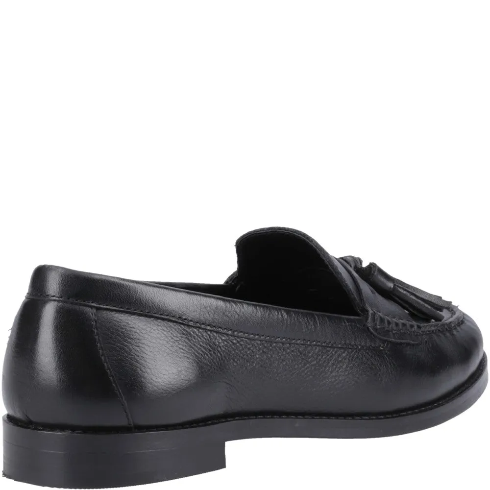 Black Connie Tassel Loafers Comfy Flow