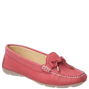 Red Maggie Slip-On Toggle Shoes Relaxed Shoes
